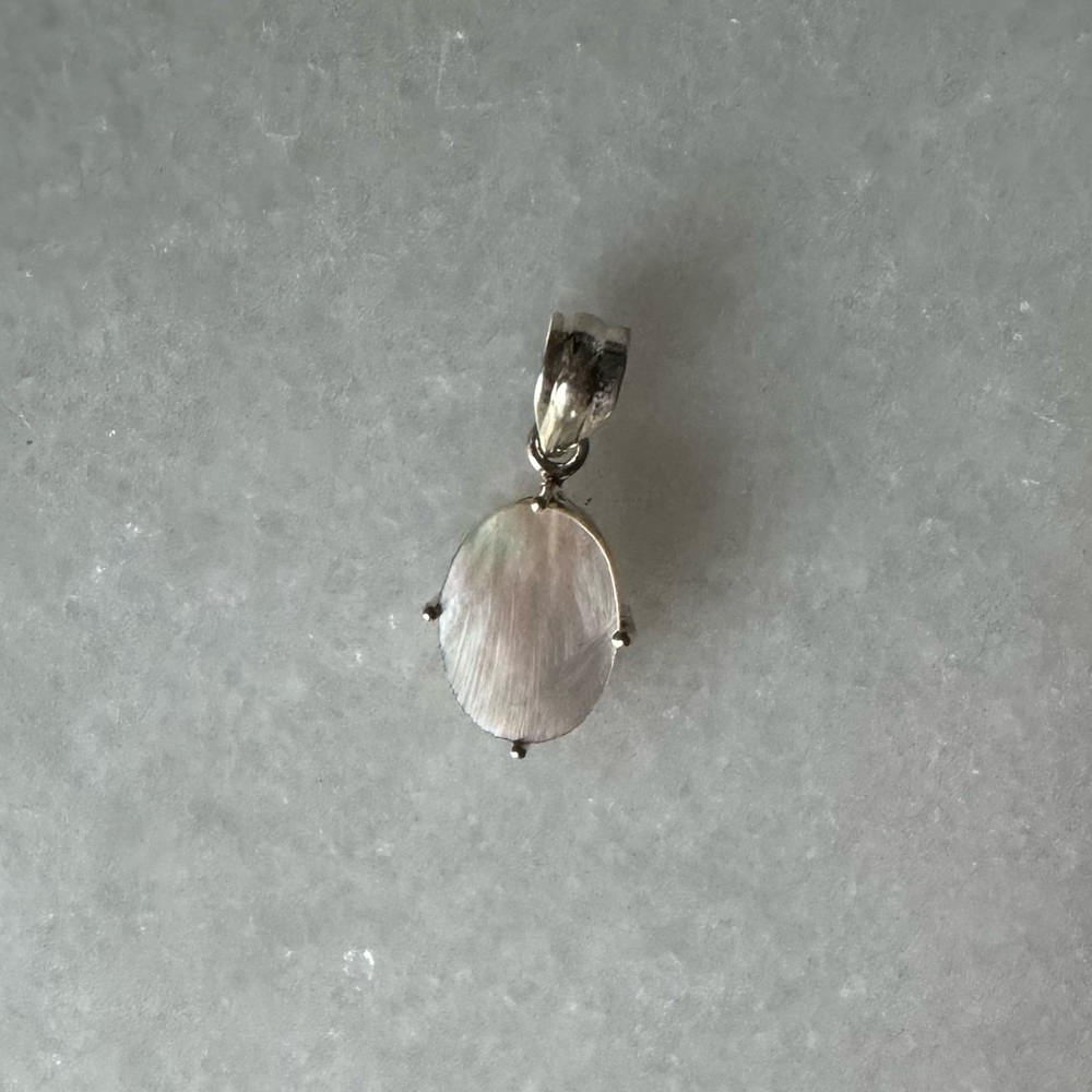 NWOT Sundance Tranquil Sea Pendant, Mother of Pearl, Sterling Silver